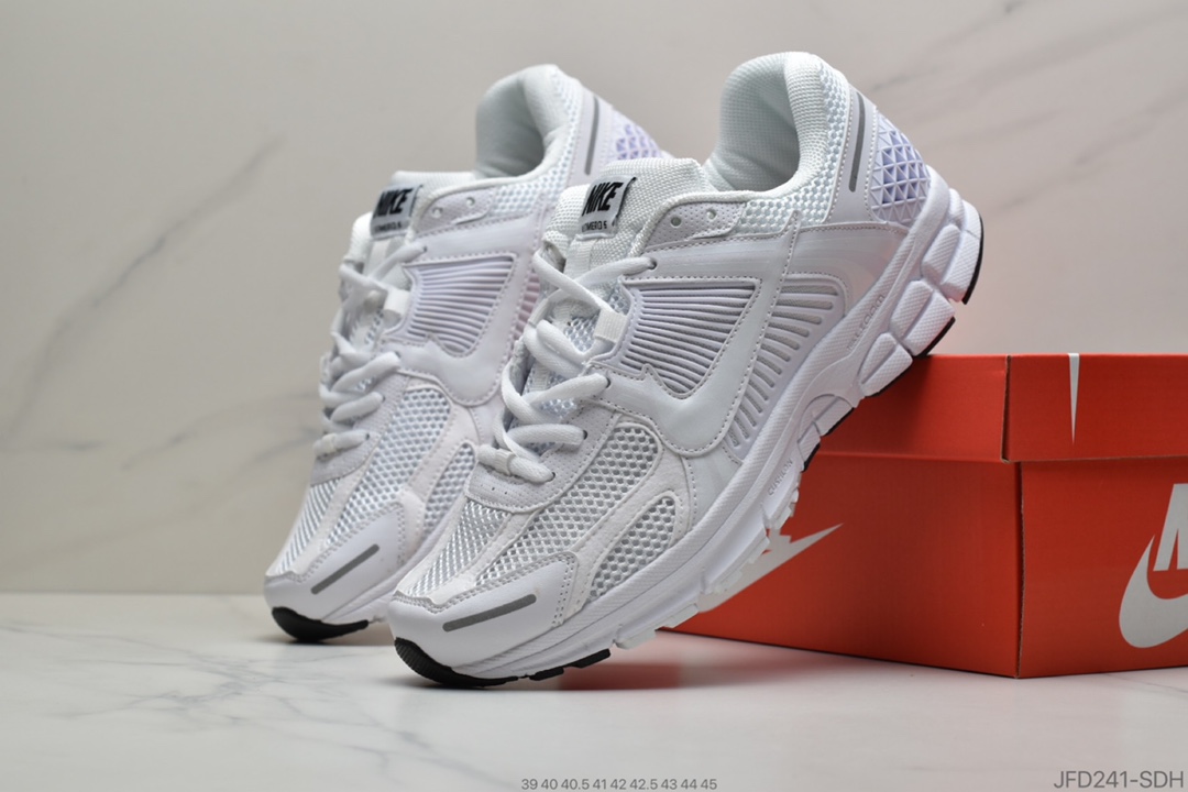 170 公司级 耐克Nike Zoom Vomero 5 SP'Vast Grey/Sail'马拉松复古跑五代休闲运动慢跑鞋 CI1694-001