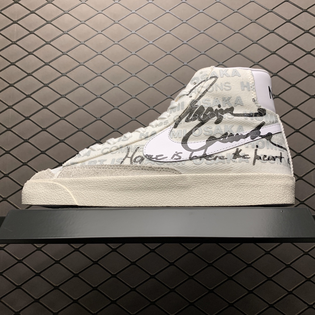 250 Comme Des Garcons x Nike Blazer Mid CDG 川久保玲 Naomi Osaka AV9371-604