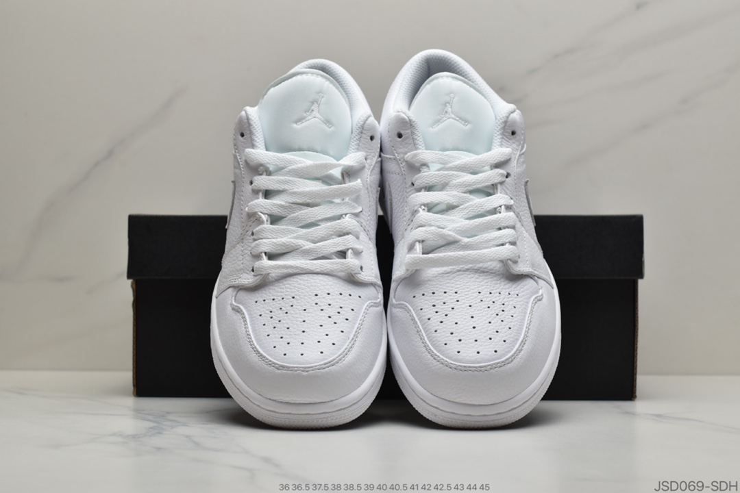 200 公司级  Air Jordan 1 Low 低帮纯白Air Jordan 1 553558-111