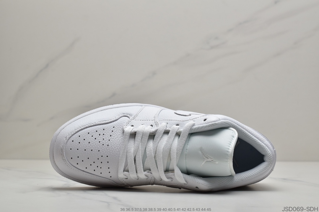 200 公司级  Air Jordan 1 Low 低帮纯白Air Jordan 1 553558-111