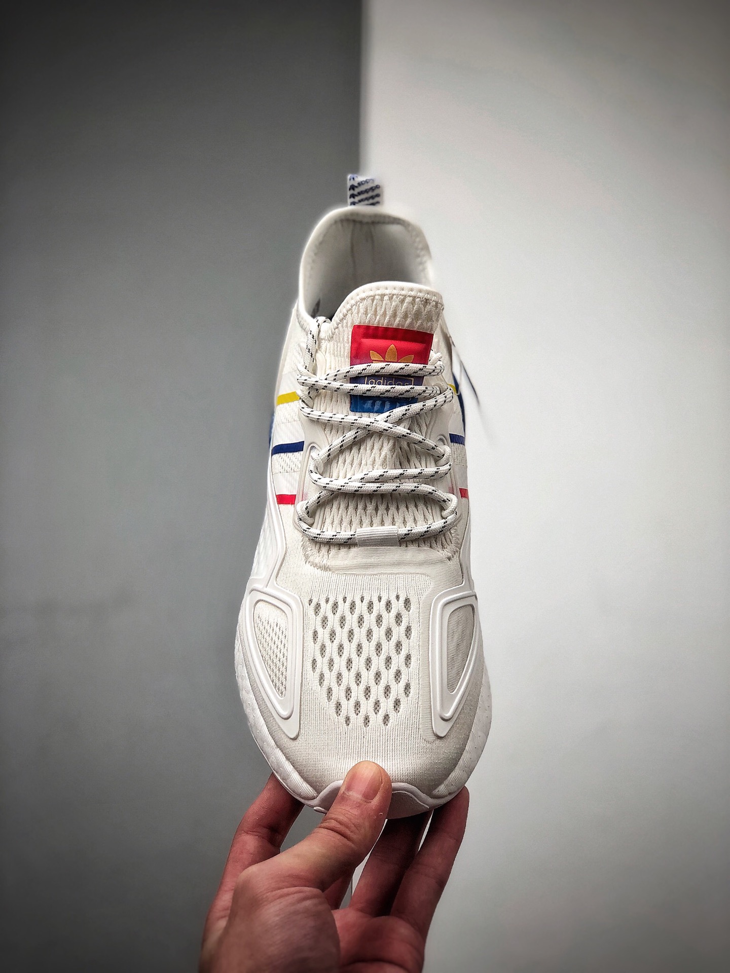 250 阿迪达斯 Adidas Originals ZX 2K Boost 易烊千玺同款 全新爆米花缓震休闲运动跑鞋CQ2768