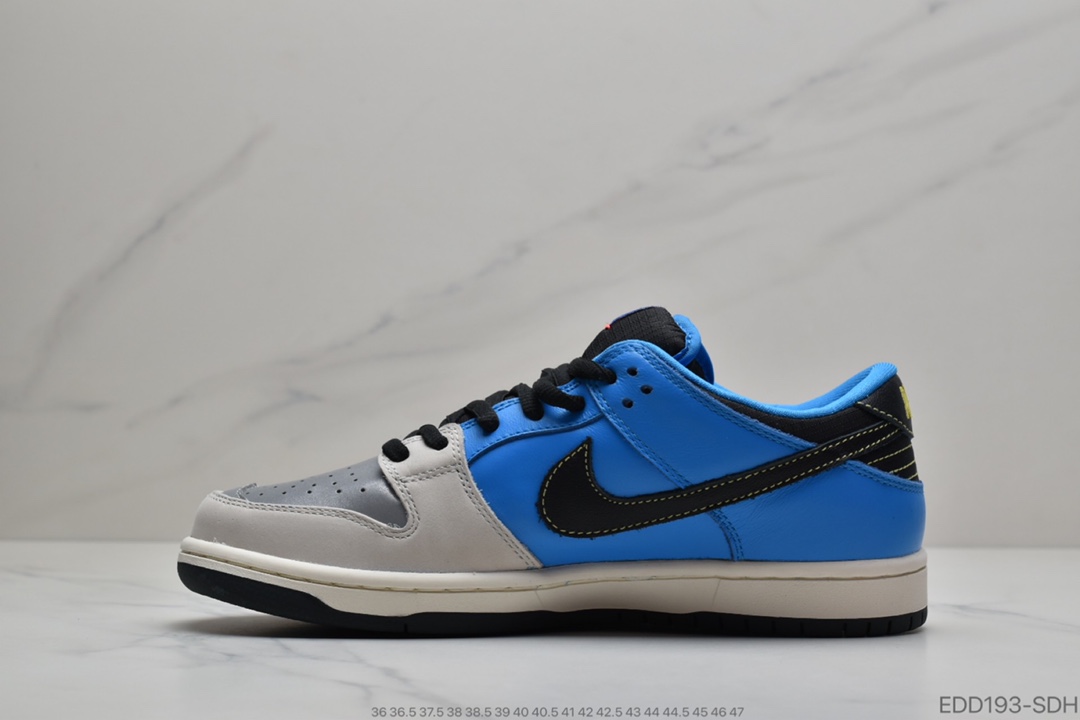 340 纯原版本  Instant Skateboard x Nike Dunk Low 联名限定运动休闲板鞋 CZ5128-400