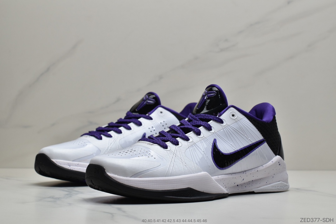 260 公司级 耐克Kobe 5 Protro “Chaos” 前掌气垫的面积提升明显386429-101