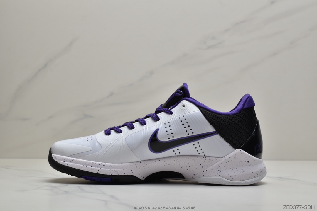 260 公司级 耐克Kobe 5 Protro “Chaos” 前掌气垫的面积提升明显386429-101