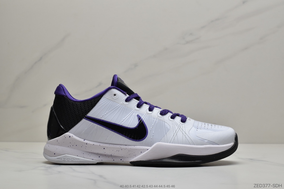 260 公司级 耐克Kobe 5 Protro “Chaos” 前掌气垫的面积提升明显386429-101