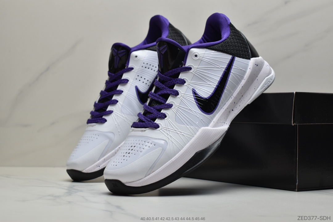 260 公司级 耐克Kobe 5 Protro “Chaos” 前掌气垫的面积提升明显386429-101
