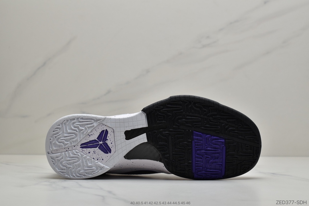 260 公司级 耐克Kobe 5 Protro “Chaos” 前掌气垫的面积提升明显386429-101