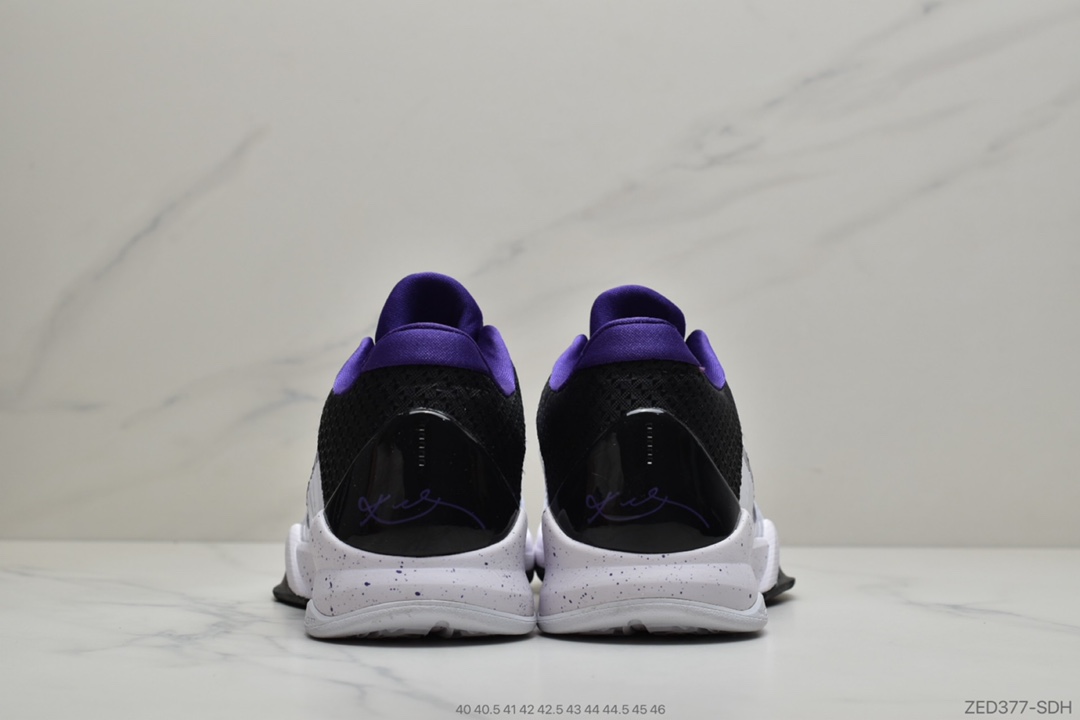 260 公司级 耐克Kobe 5 Protro “Chaos” 前掌气垫的面积提升明显386429-101