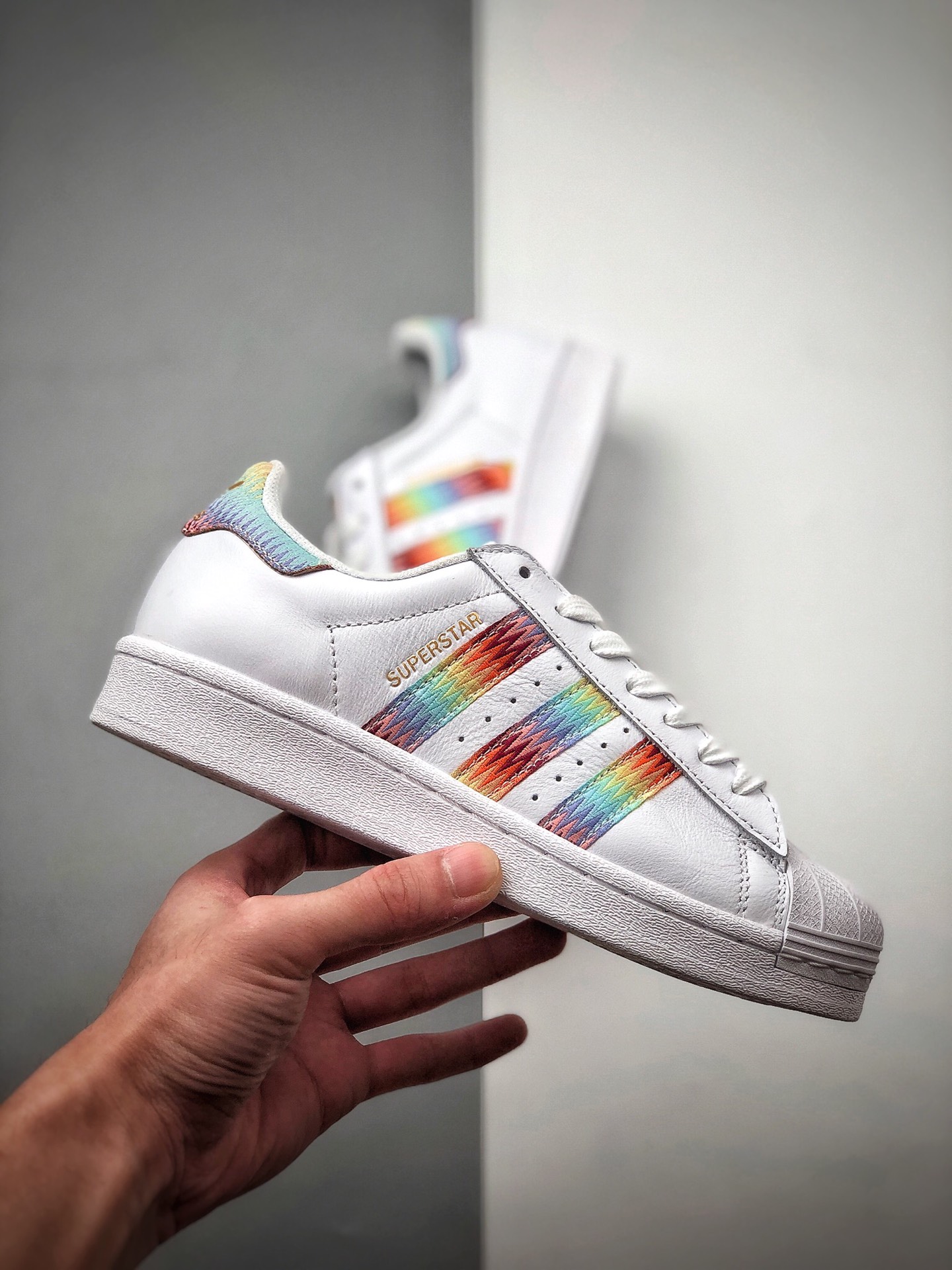 200  阿迪达斯adidas三叶草 Originals Superstar Superstar50周年多彩 FX3923