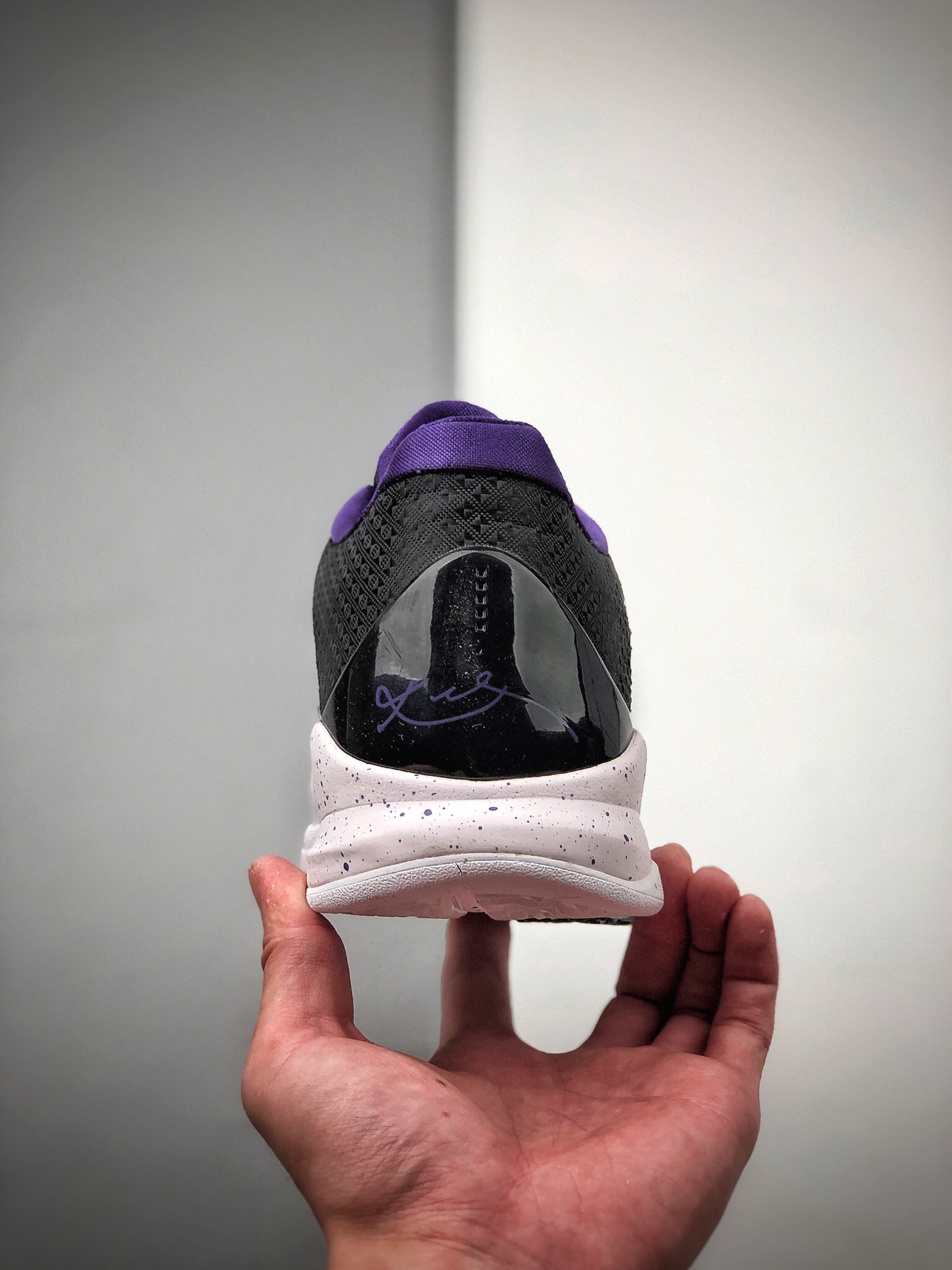 250 Nike Zoom Kobe 5 White/Varsity PurPⅠe白紫专业实战篮球鞋Kobe 5386429-101