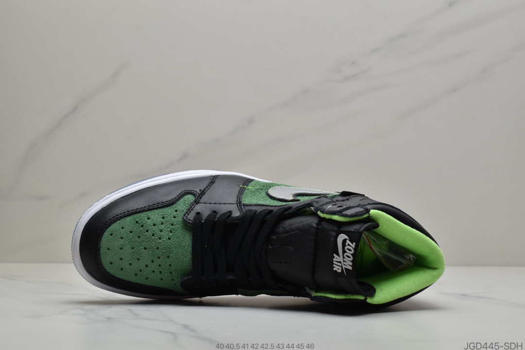 180 公司级  AirJordan 1 Retro ”Zen Green”黑绿配色CK6637-002