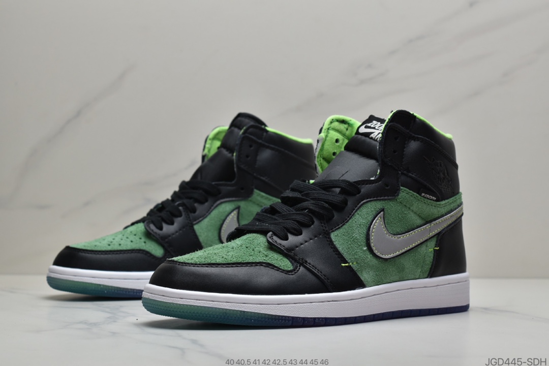 180 公司级  AirJordan 1 Retro ”Zen Green”黑绿配色CK6637-002