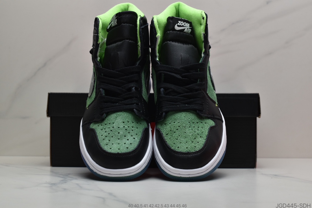 180 公司级  AirJordan 1 Retro ”Zen Green”黑绿配色CK6637-002