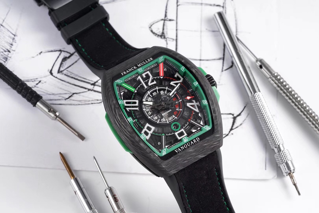 Franck Muller Black 53.7mm TW
