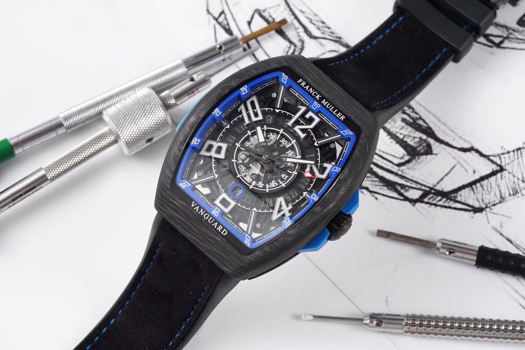 Franck Muller Black 53.7mm TW