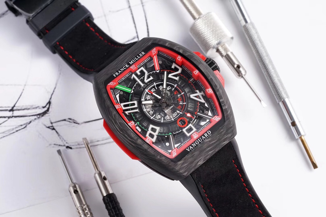 Franck Muller Black 53.7mm TW