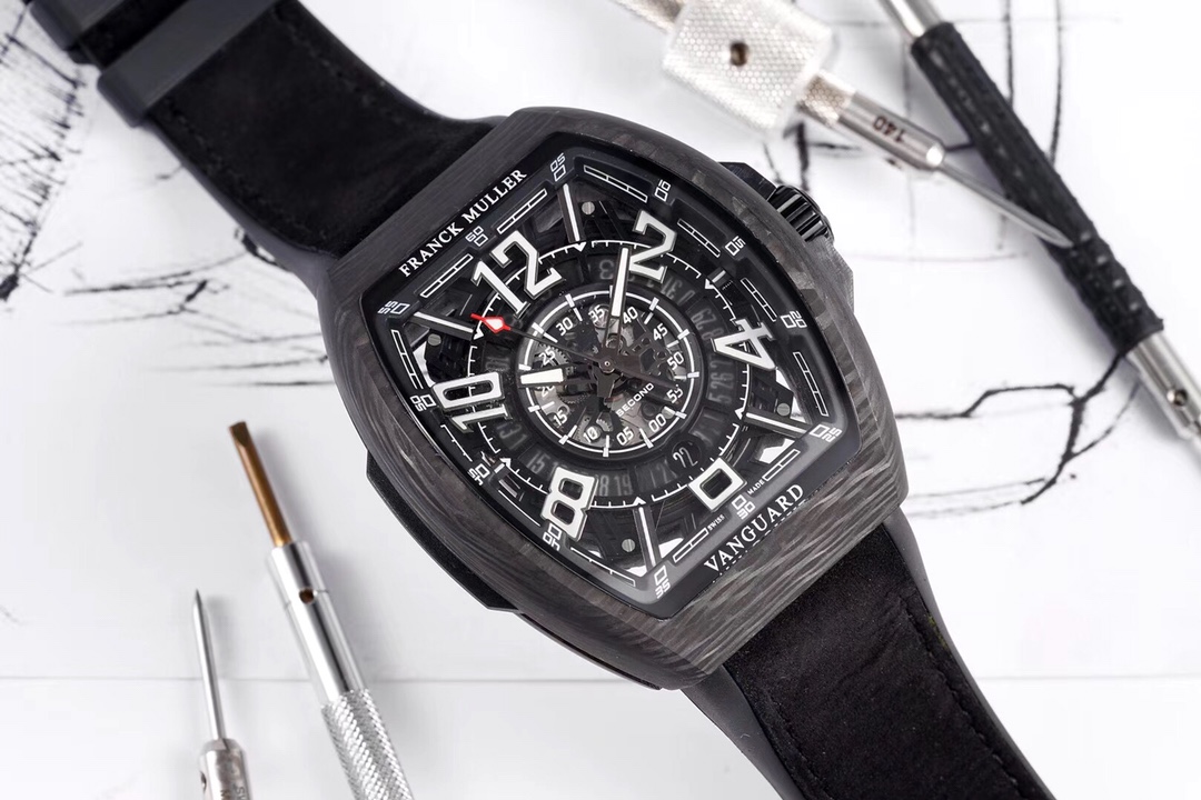 Franck Muller Black 53.7mm TW