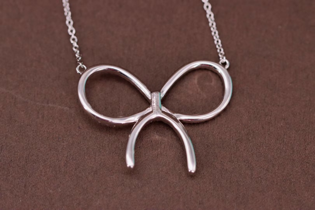 Tiffany & Co. Tiffany& Co. 蒂芙尼满钻大蝴蝶结项链