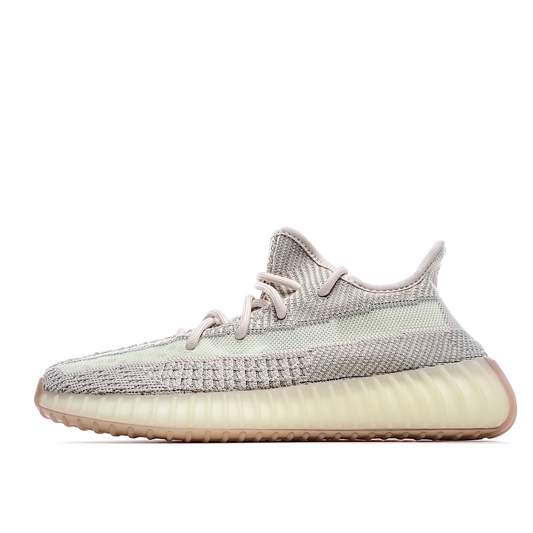 H0 Adidas Yeezy Boost 350 V2 “Catrin” 天鹅黄 不反光