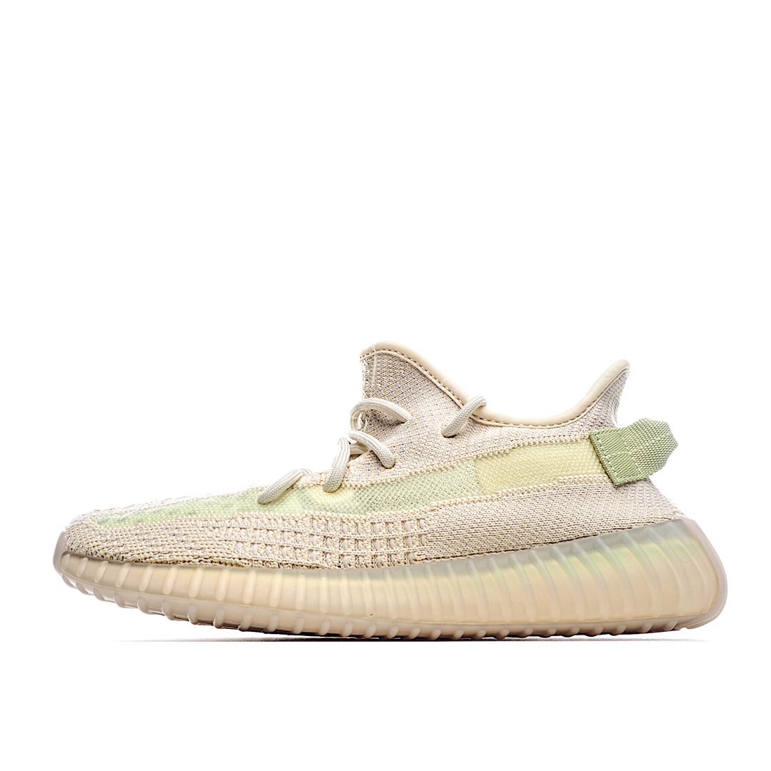 H0 Adidas Yeezy Boost 350 V2 “Flax” 亚麻 亚洲限定