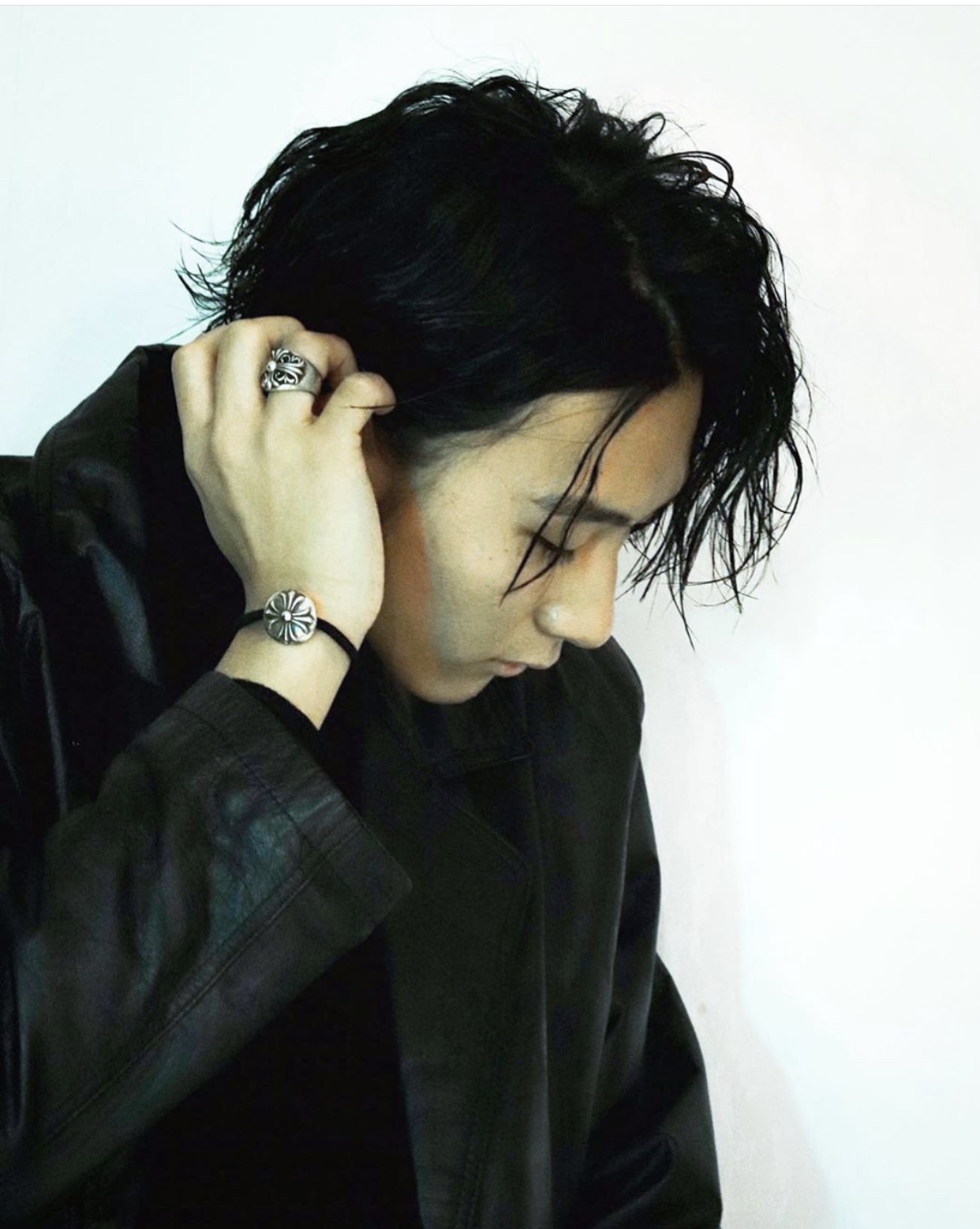 Chrome Hearts 克罗心守望者戒指。100780