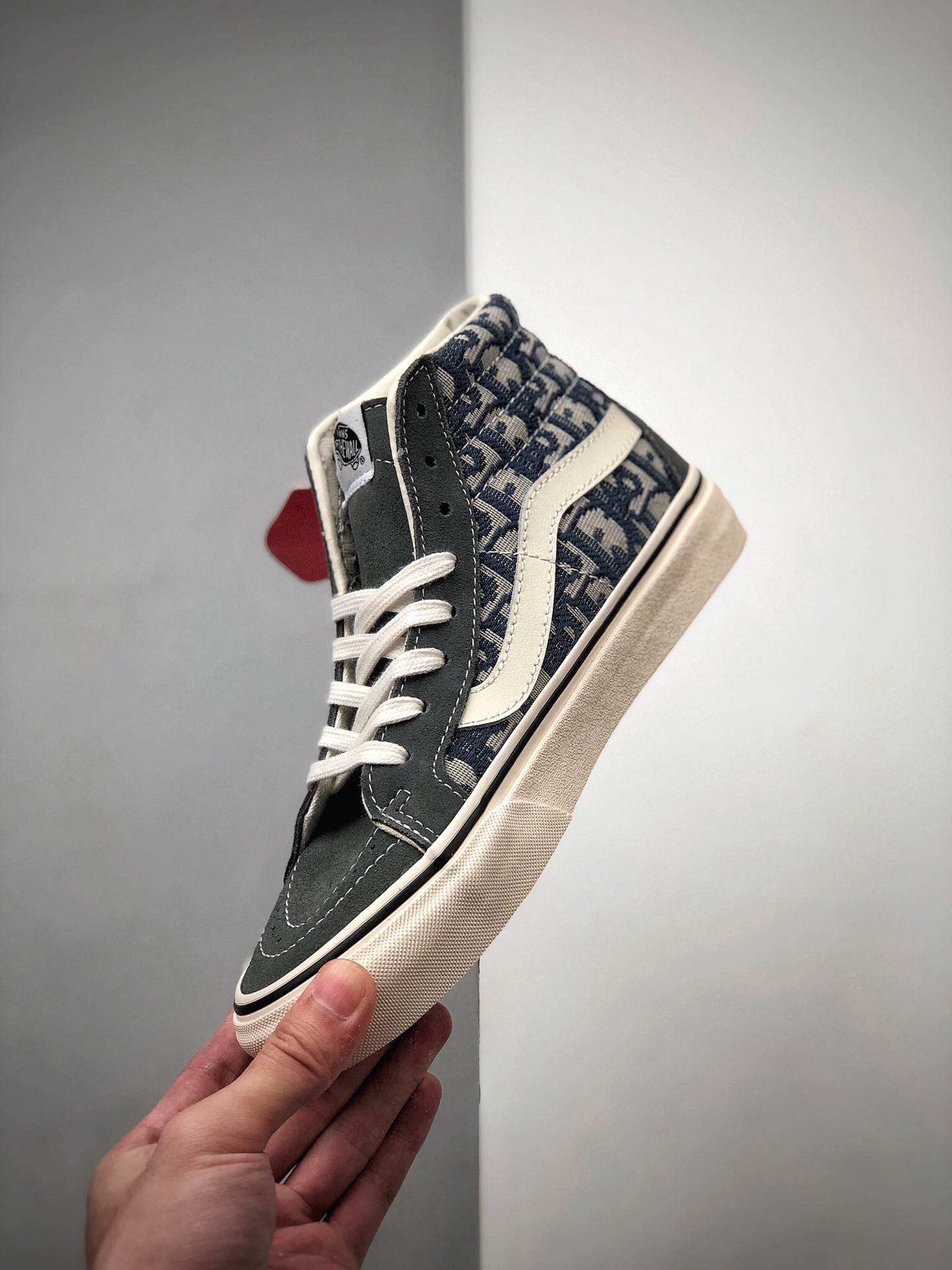 160  Dior x VANS 范斯SK8-HI TAPERED 迪奥联名 鲜美系列帆布硫化板鞋 GZ811