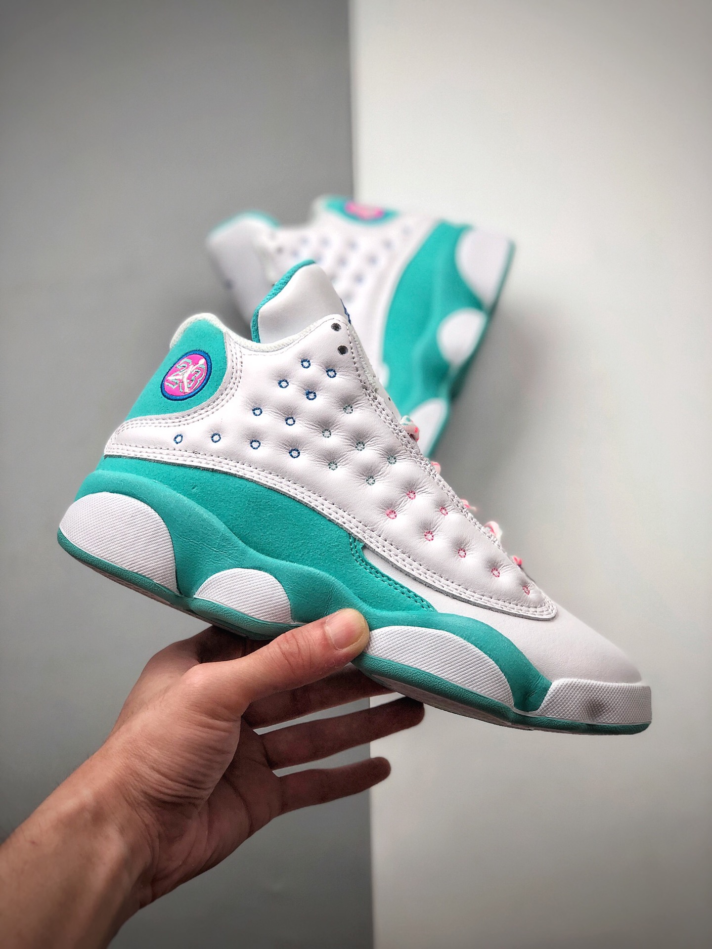 520 Air Jordan 13 GS “Aurora Green”湖水绿 彩蛋 439358-100