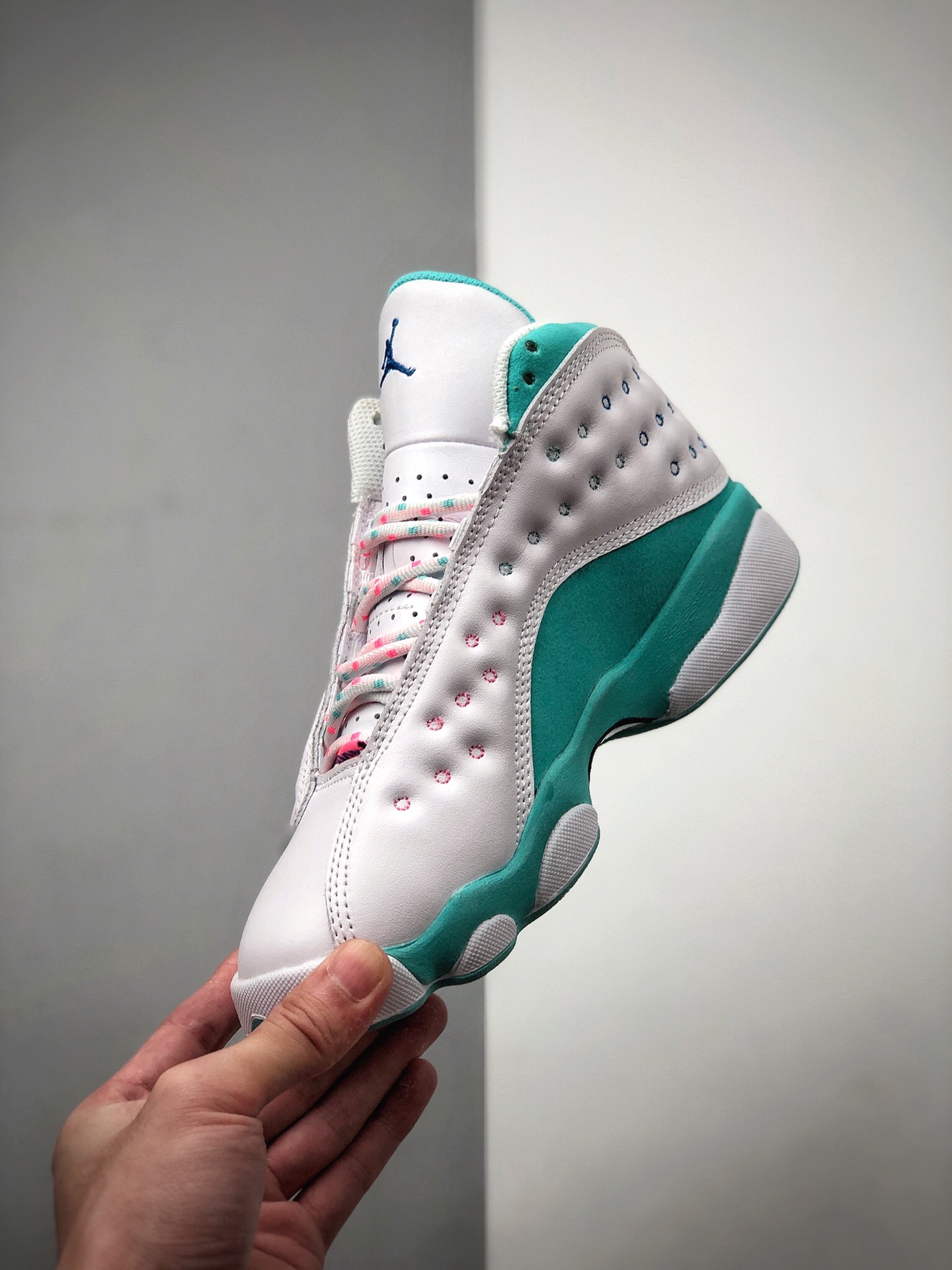 520 Air Jordan 13 GS “Aurora Green”湖水绿 彩蛋 439358-100