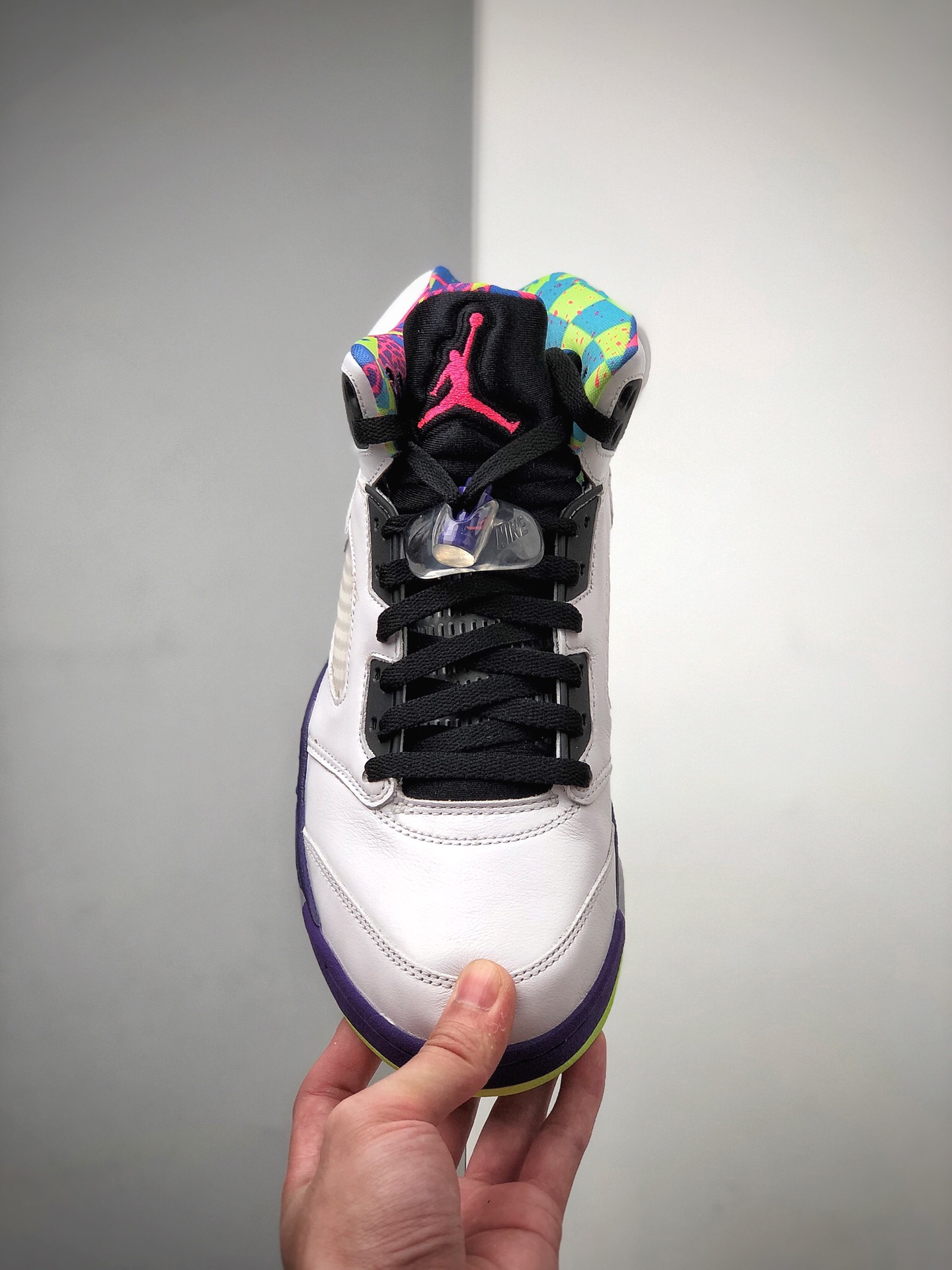 600 纯原版 最新配色Air Jordan 5 Retro”Alternate Bel-Airk”乔丹AJ5代中帮复古休闲文化篮球鞋“白紫葡萄缤纷新鲜王子” DB3335-100　　
