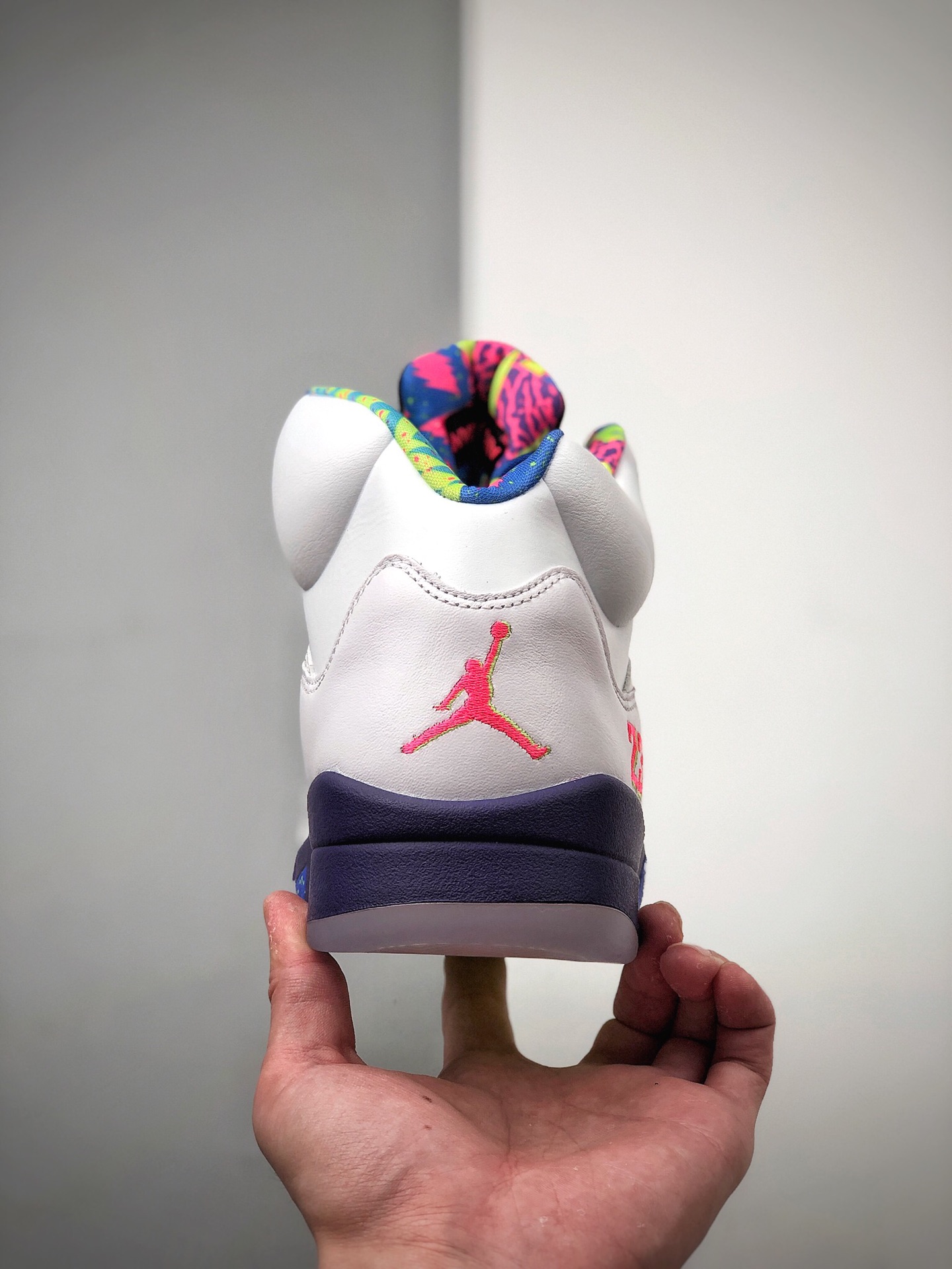 600 纯原版 最新配色Air Jordan 5 Retro”Alternate Bel-Airk”乔丹AJ5代中帮复古休闲文化篮球鞋“白紫葡萄缤纷新鲜王子” DB3335-100　　