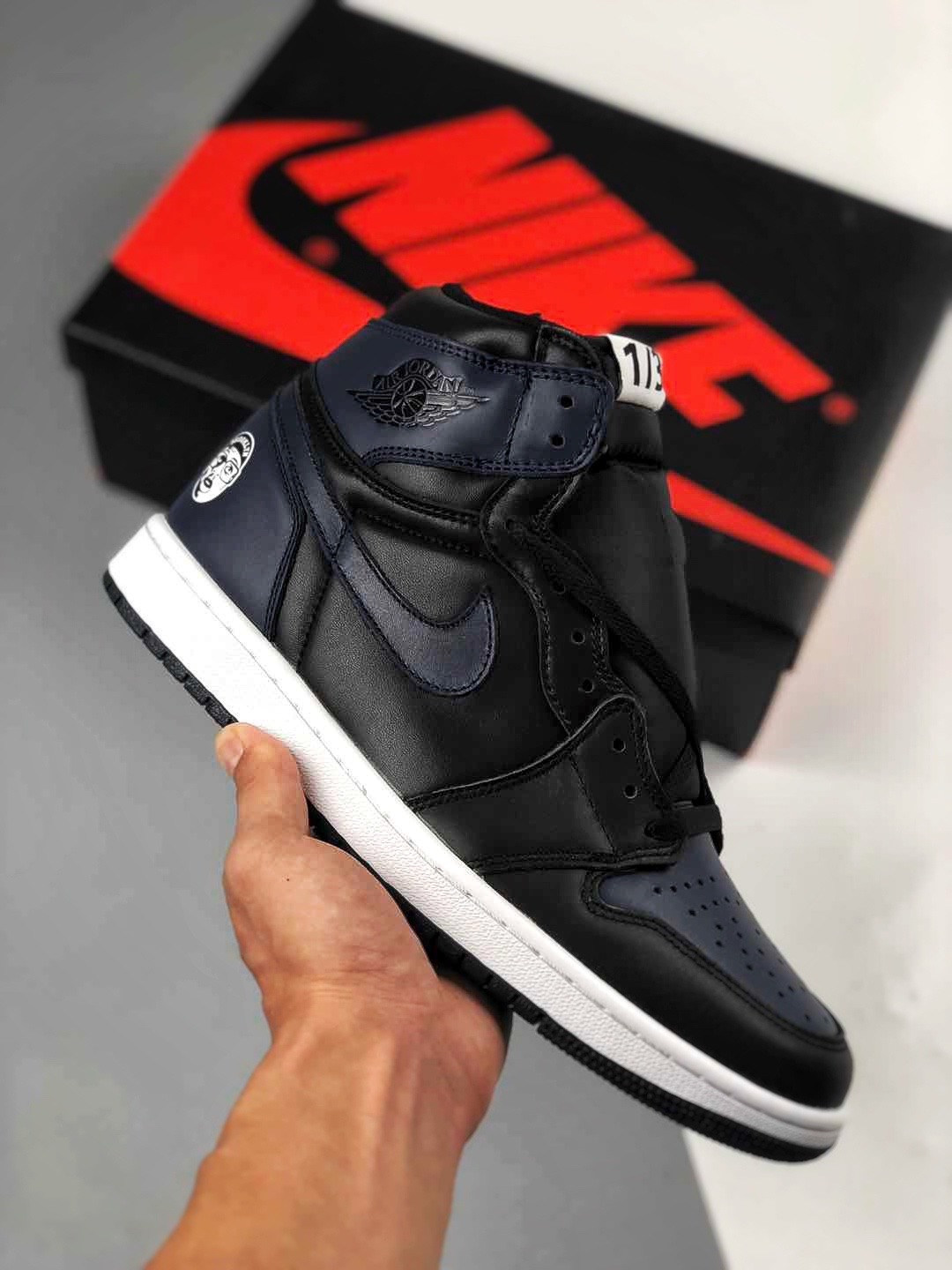 Soporte contra reembolso Versión original de exportación 🔻 Lanzamiento limitado mundial Air Jordan 1 Retro High OG Spi…