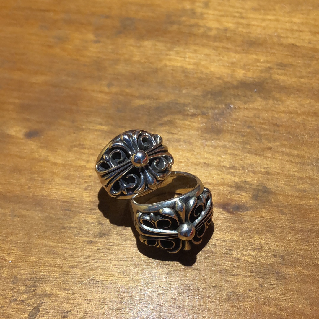 Chrome Hearts 克罗心守望者戒指。100780