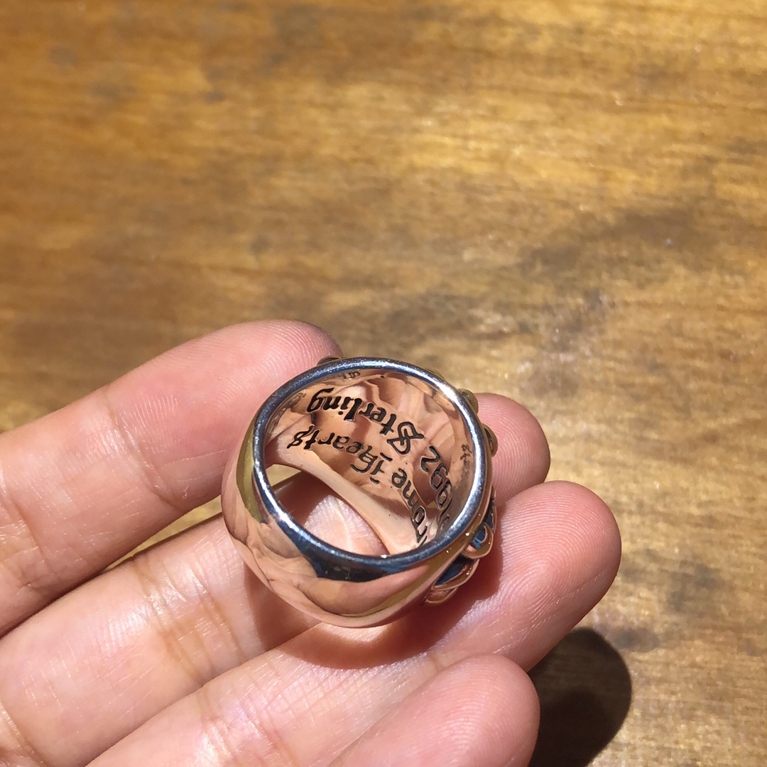 Chrome Hearts 克罗心守望者戒指。100780