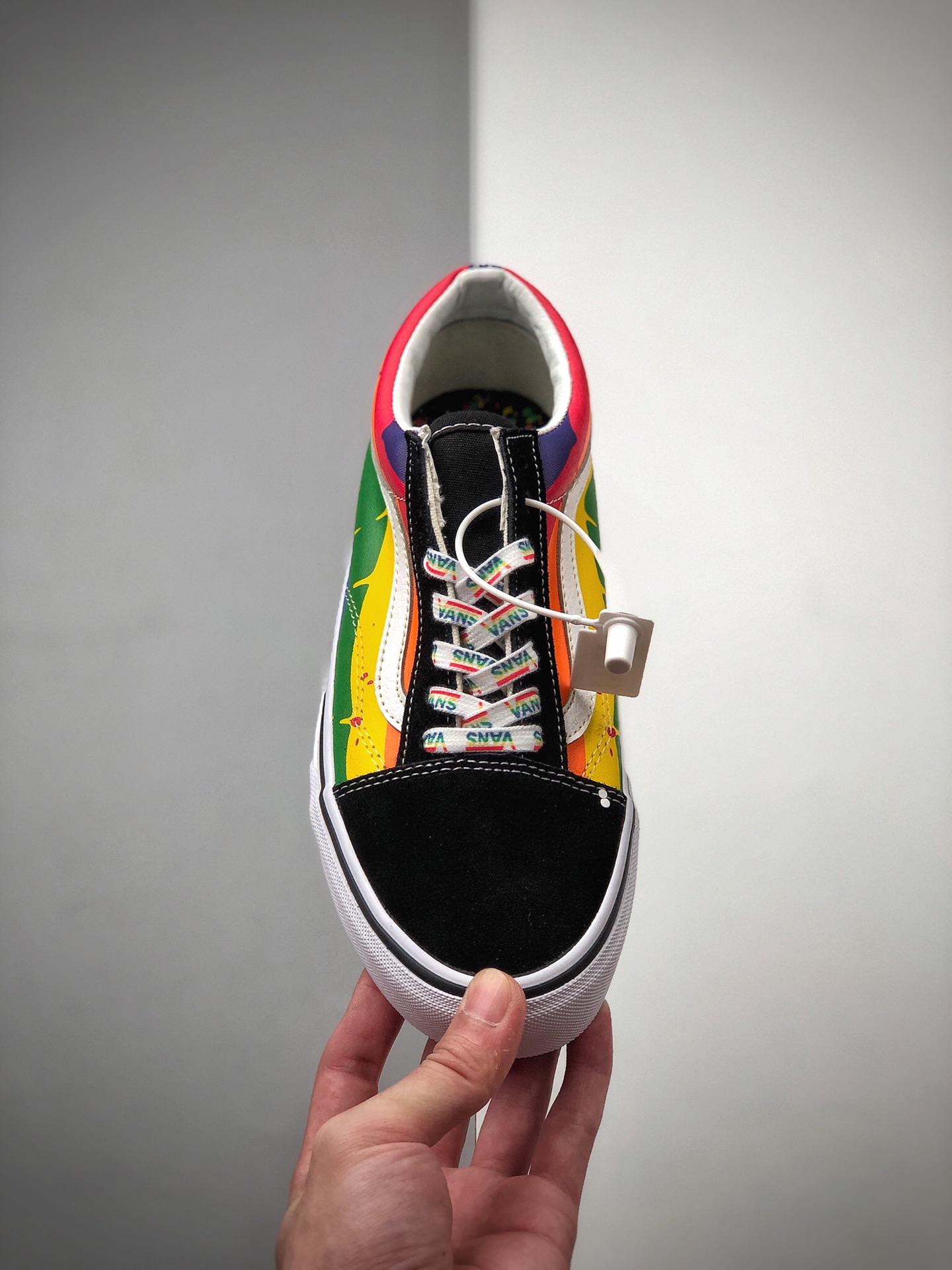 150  Vans Old Skool 万斯 彩虹泼墨 低帮硫化板鞋