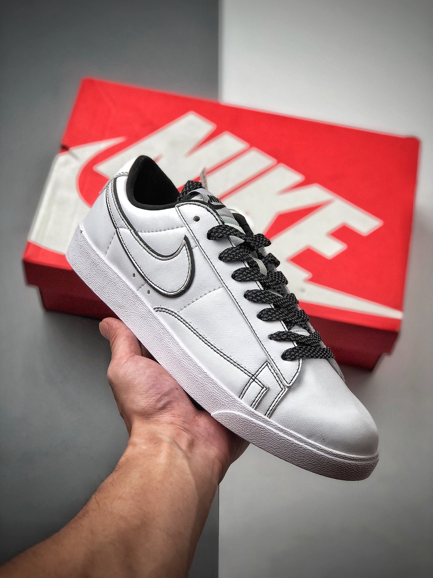160 耐克/Nike Blazer Low PRM 开拓者休闲运动板鞋 454471-810