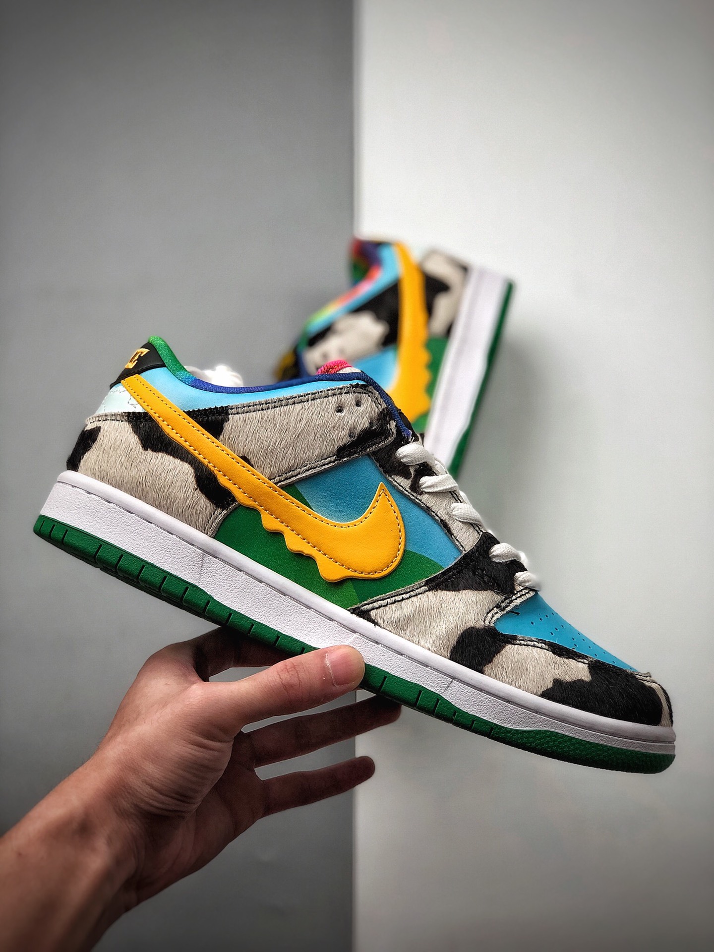 450  Ben & Jerry's x SB Dunk Low 牛奶 淇冰 淋 CU3244-100