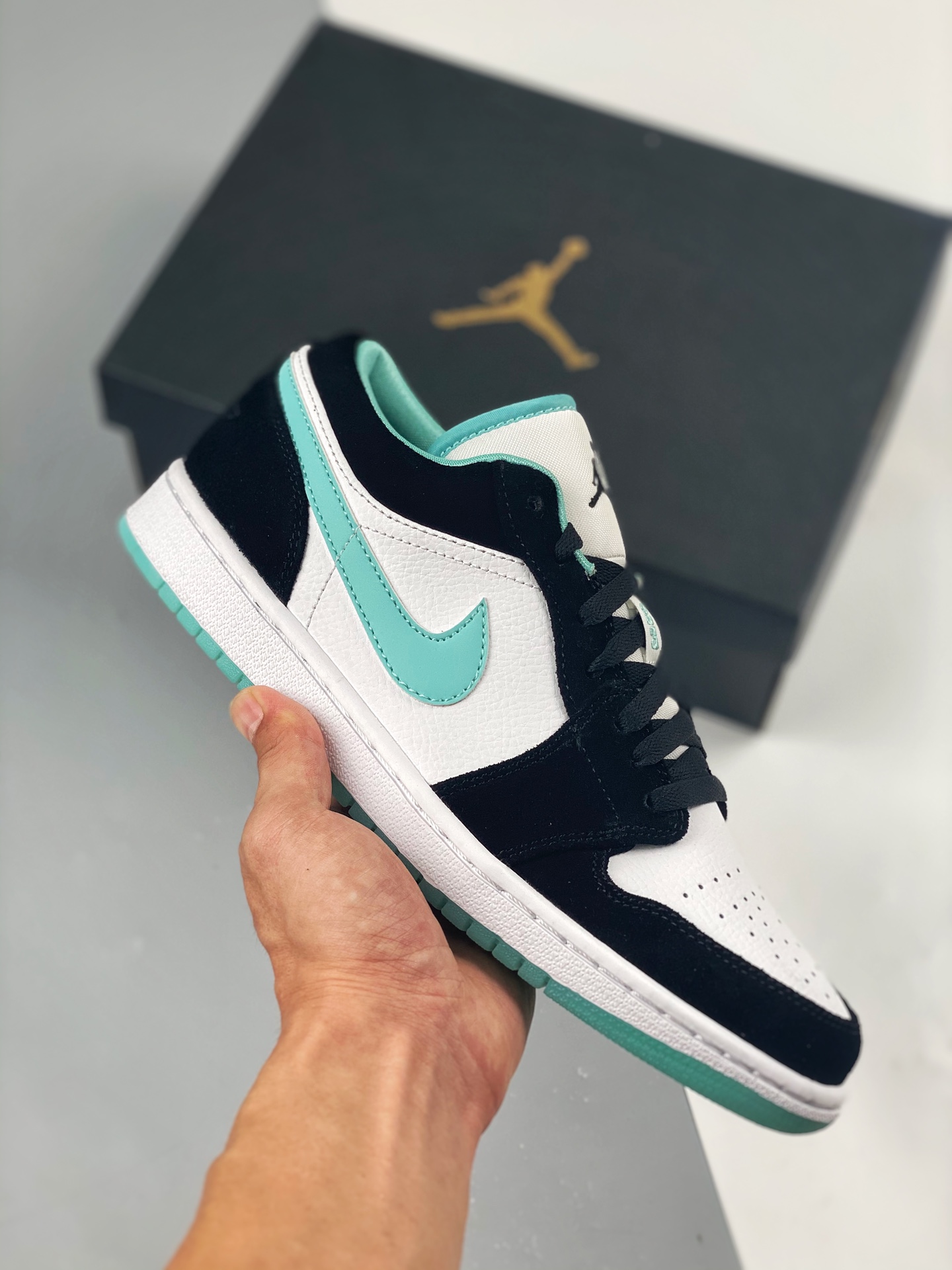 Soporte contra reembolso, único en el mercado con versión original 💯 de nivel superior Air Jordan 1 Low "Lake Tiffany …