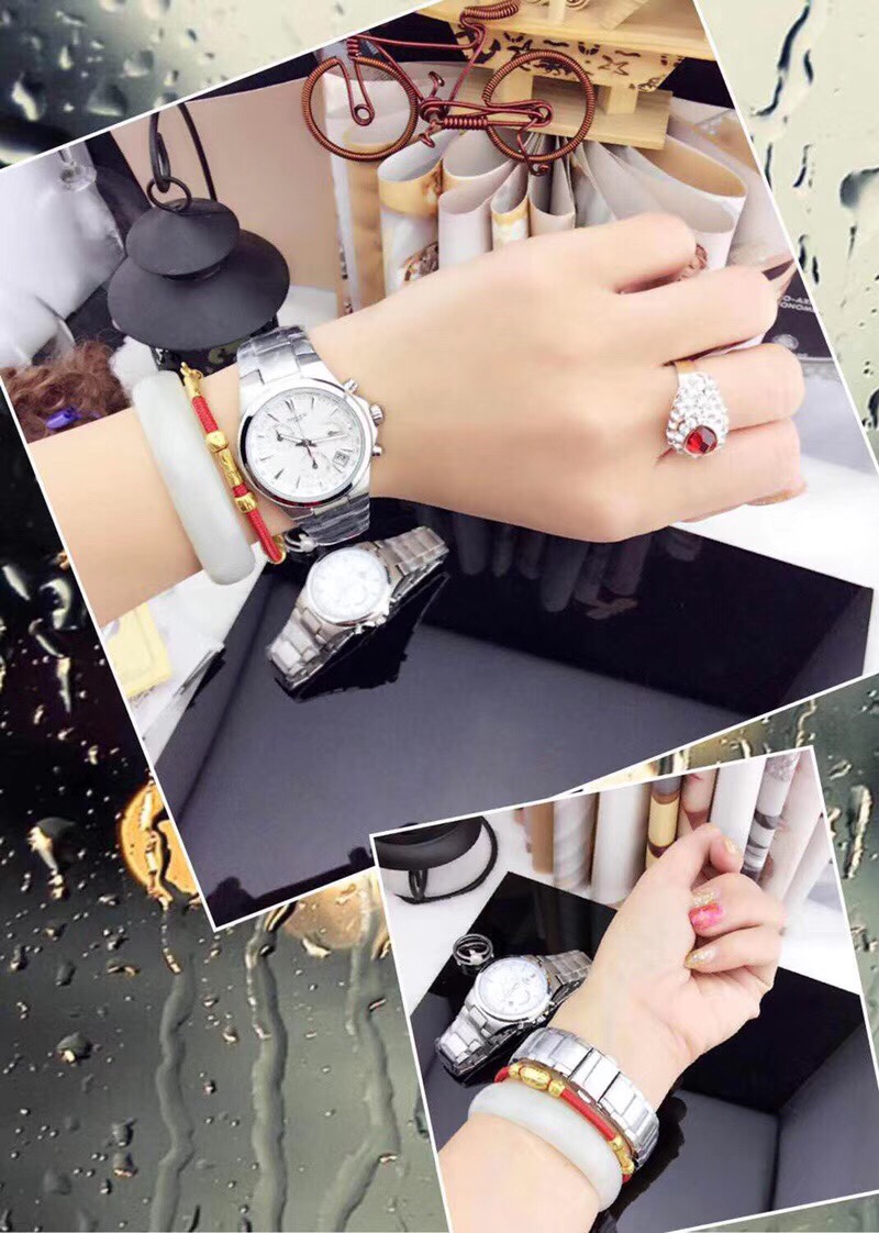 Casio-Cacio Quartz Wristwatch Set: EFR-500 & SHE-5019, Stainless Steel, Waterproof, High Quality Craftsmanship - 图片 7