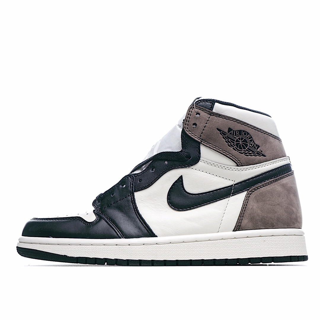 I0 Air Jordan 1 Retro Og “Dark Mocha”黑摩卡 小倒钩 原厂贝利头层面料 细节、做工一流 中高端客户首选�