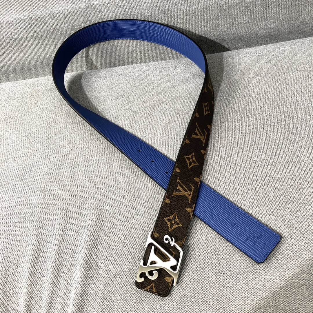 Louis Vuitton Belts Men Canvas