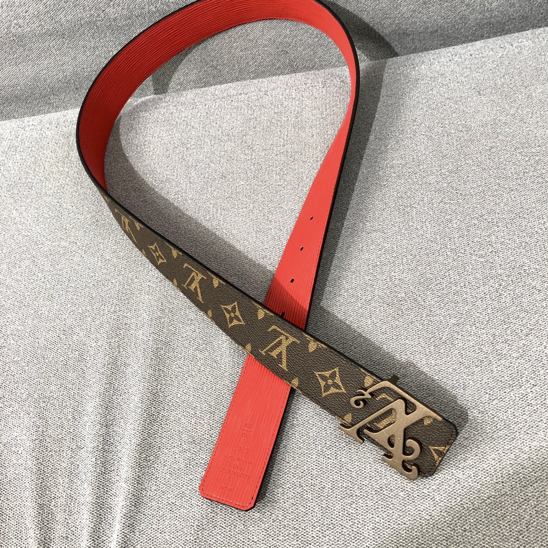 Louis Vuitton Belts Men Canvas