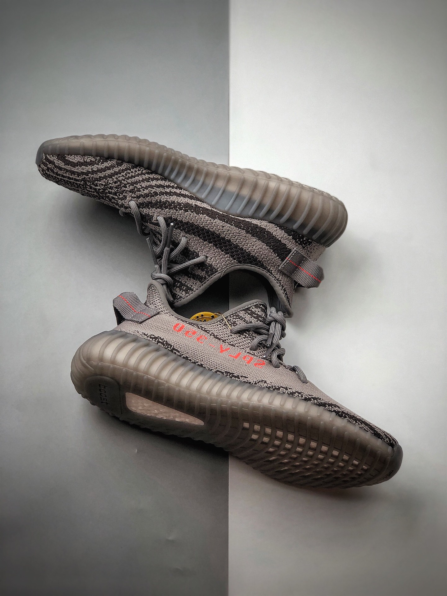 350 Yeezy 350 Boost V2 新灰橙 AH2203