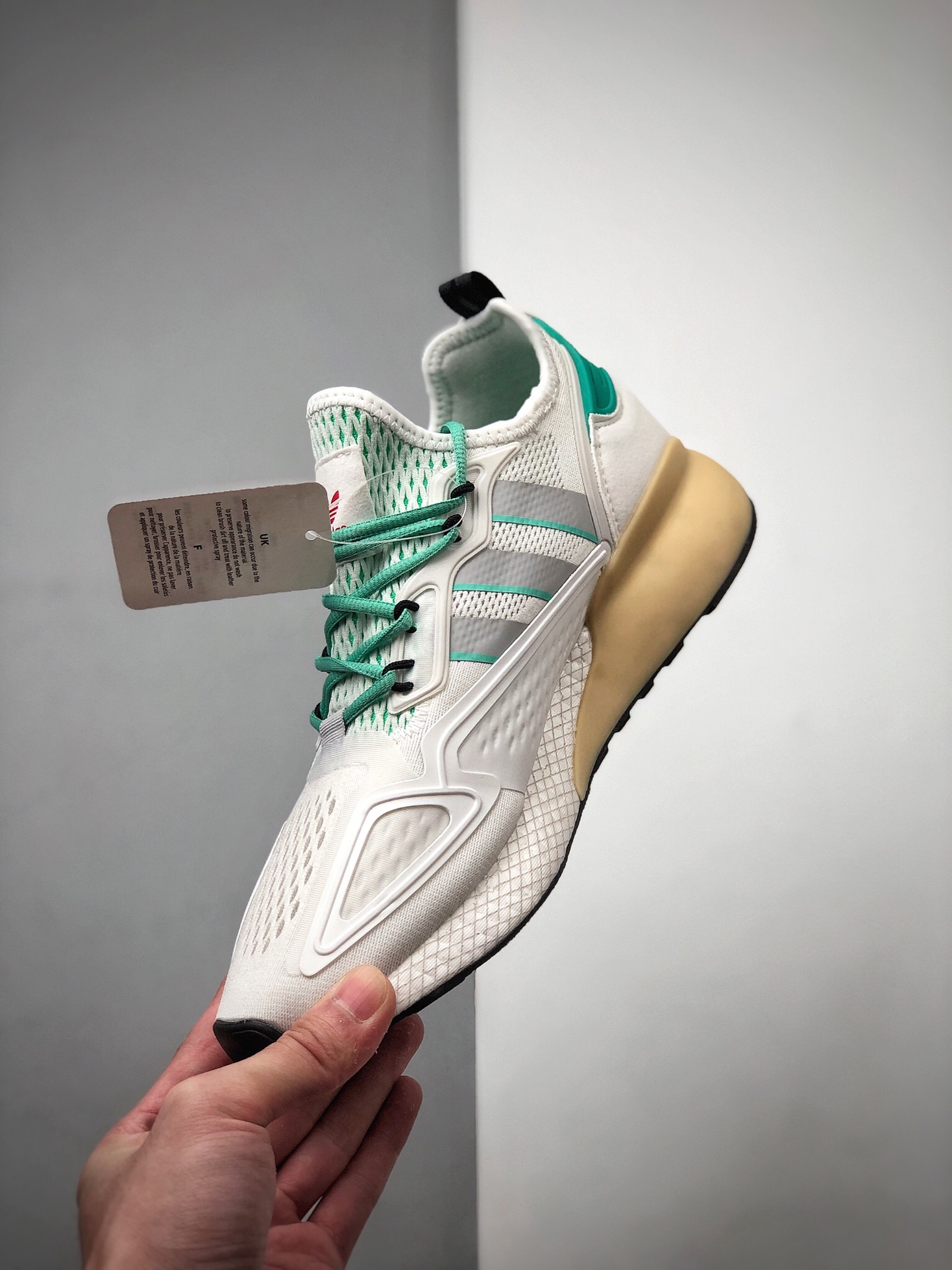 250  公司级 Adidas Originals ZX 2K Boost 易烊千玺同款FX4172