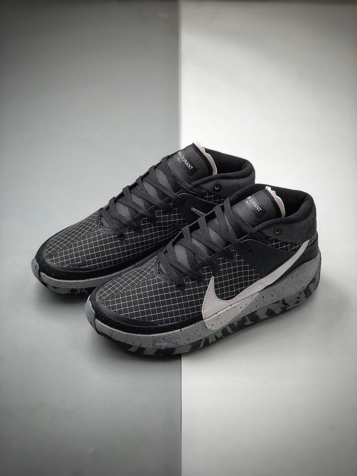 260 公司级 耐克 杜兰特 KD13 黑白色 Nike Zoom KD13 EP 杜兰特13代CI9949-004