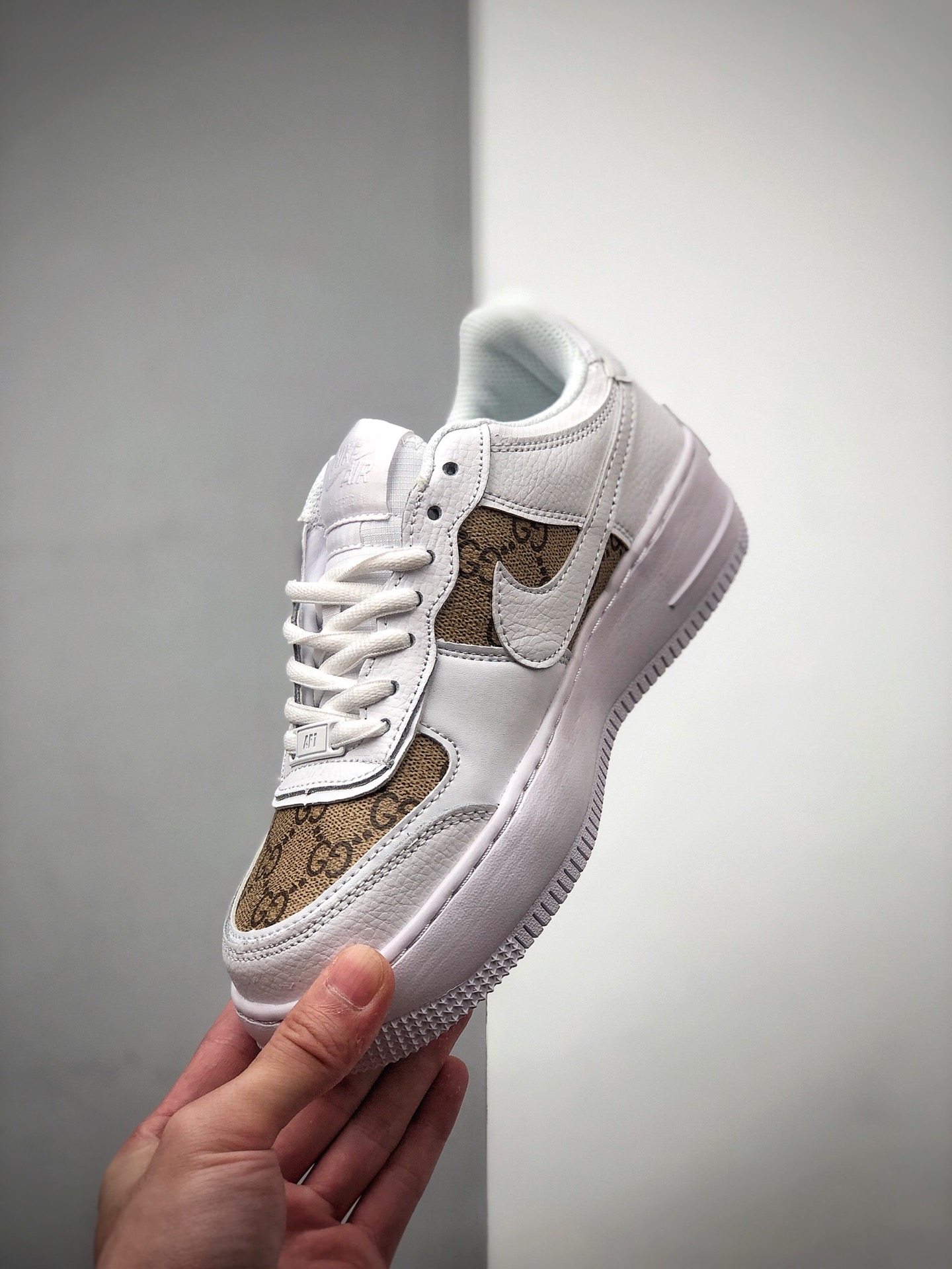 160 耐克/Nike WMNS Air Force 1 Shadow全新少女系解构主义设计CJ1641-102