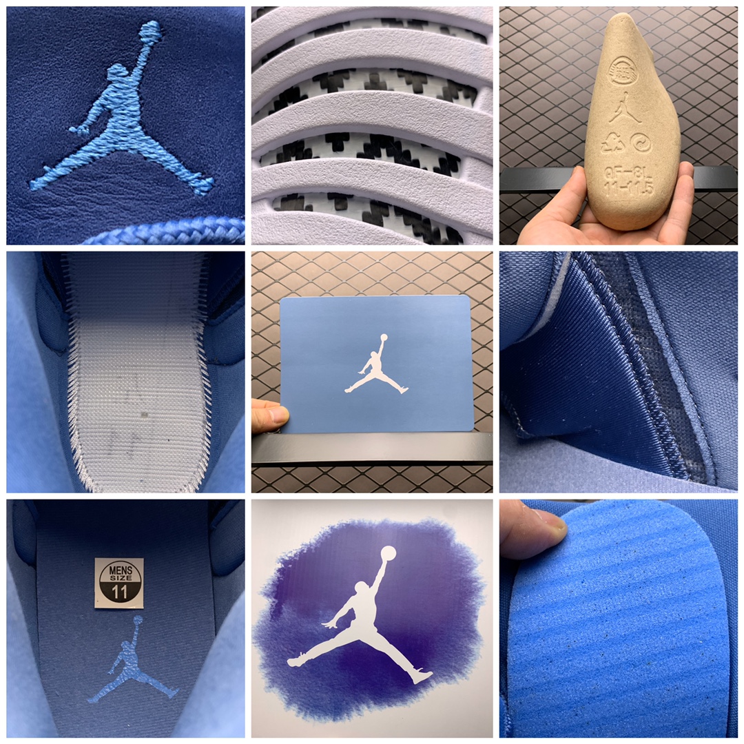 550 纯原版本 Air Jordan 12 Indigo AJ12乔12 男子文化篮球鞋 靛青蓝 130690-404