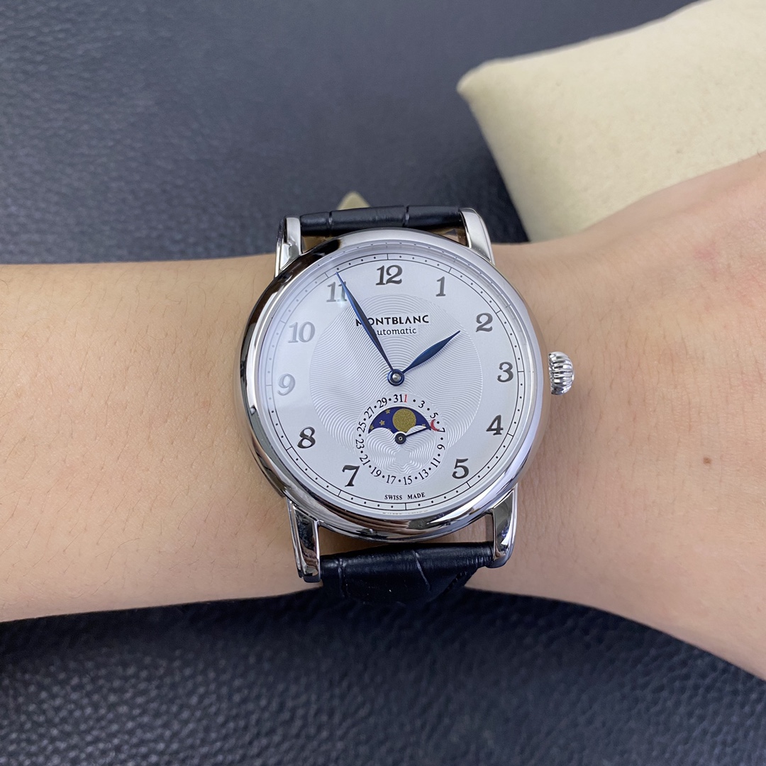 [Montblanc Watches]Montblanc Star Leagcy Bright Star Moon Phase Plate Diameter