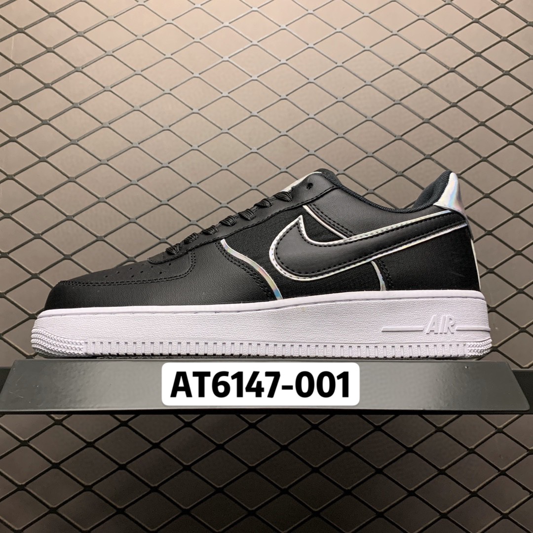 130  Nike Air Force 1'07 LV8 4 空军一号镭射超级碗 低帮运动休闲板鞋 AT6147-001