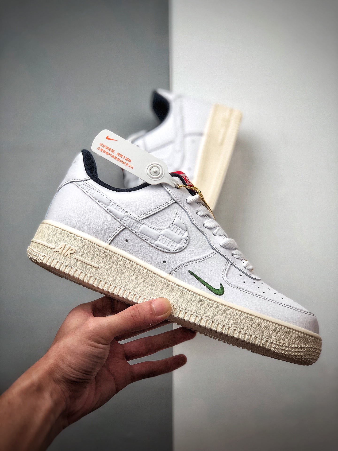 200  KITH x Air Force1 Ronnie Fieg超级联名鞋款 “双勾”设计最为吸睛 CU2980 193