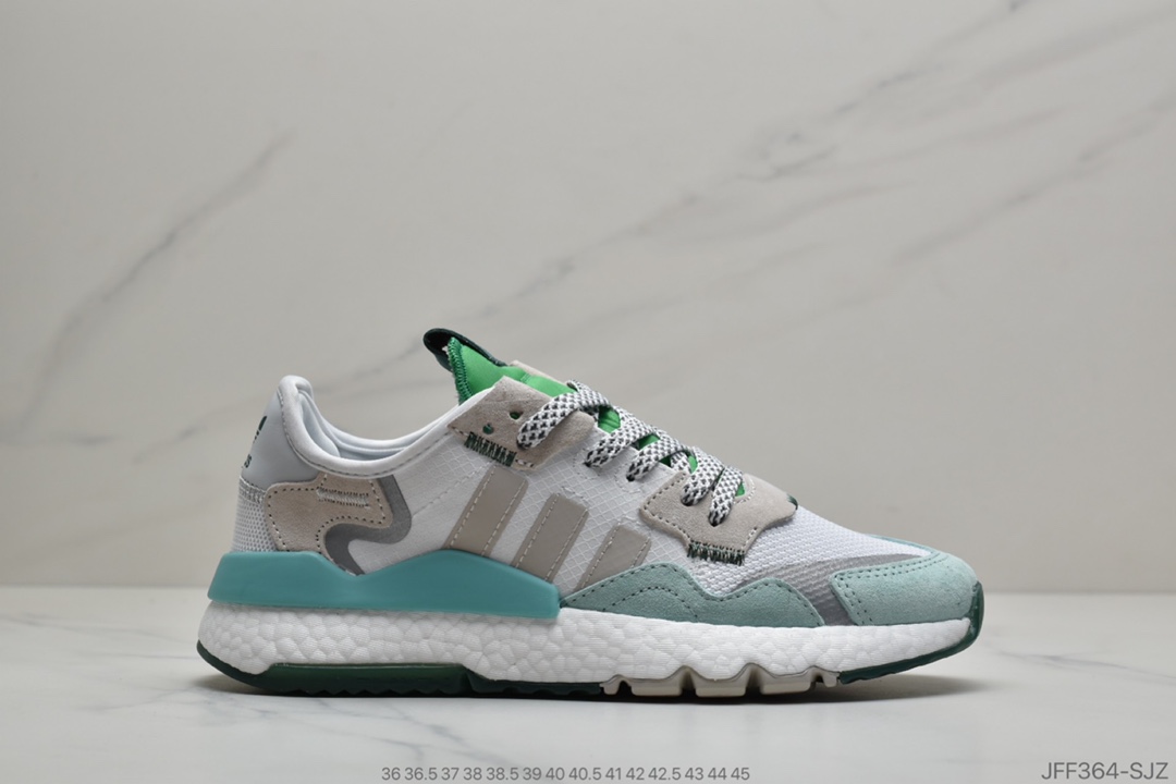 175 公司级 阿迪达斯Adidas Nite Jogger 2019 Boost X3M 复古跑鞋 EE5885